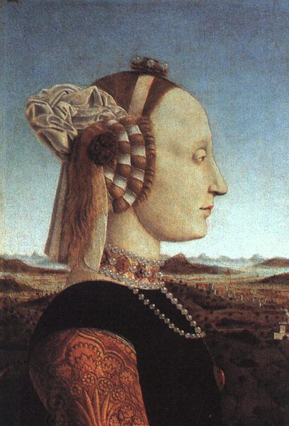 Piero della Francesca The Duchess of Urbino oil painting picture